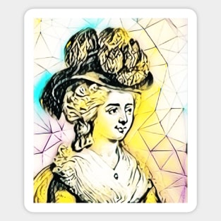 Frances Burney Portrait | Frances Burney Artwork 3 Sticker